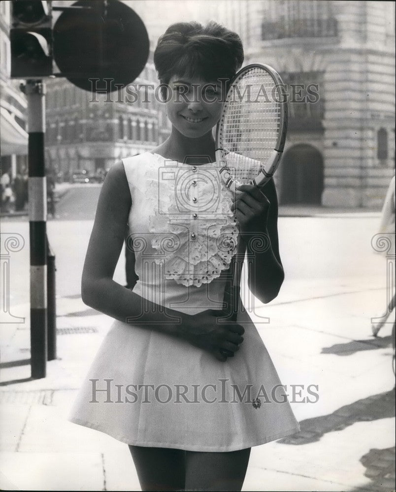 1963 Press Photo Fashions For Wimbledon - Historic Images