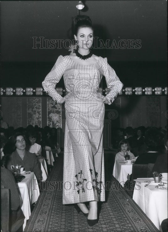 1964 Drindl Evening Dress  - Historic Images