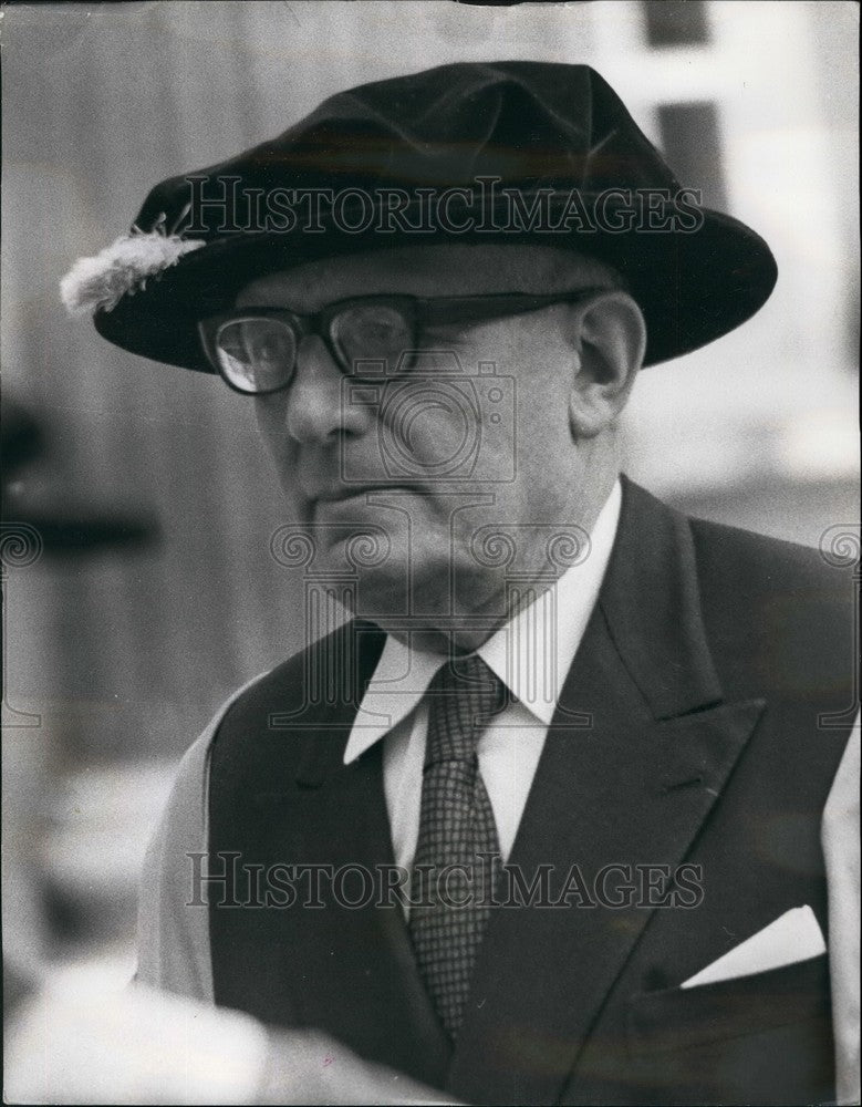 1972 Press Photo M. Maurice Schumann French Foreign Minister Cambridge-Historic Images