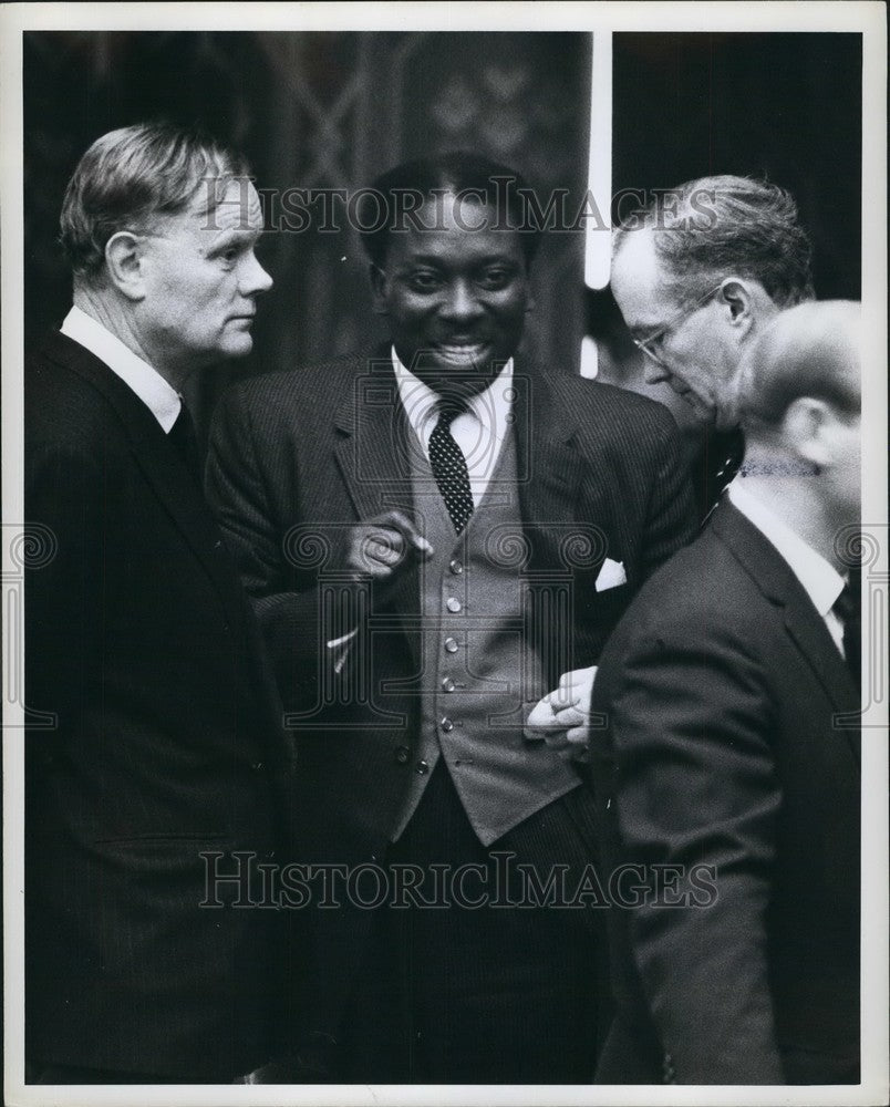 1962, Sir Patrick Dean A. Quaison-Sackey C.T. Crowe United Nations - Historic Images