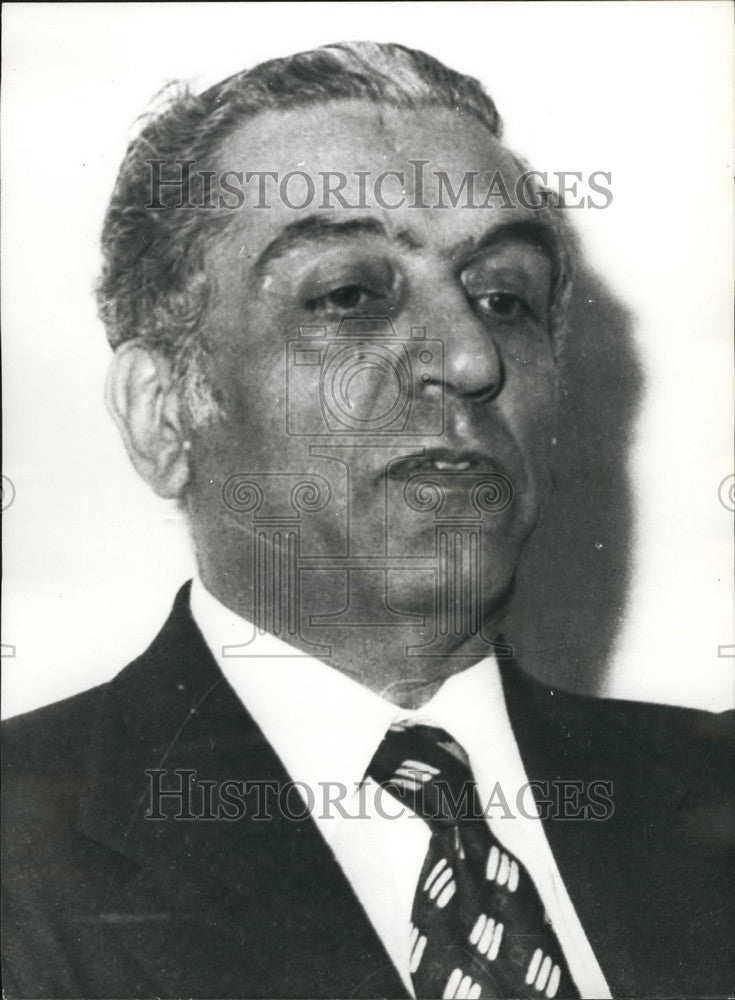 1976 Press Photo Elias Sarkis President Lebanon - KSB48073 - Historic Images