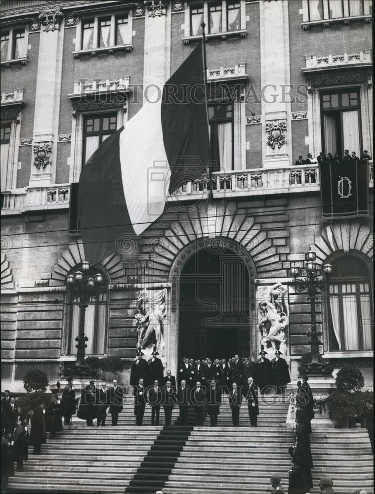 1964 Parliament House, Giuseppe Saragat - Historic Images