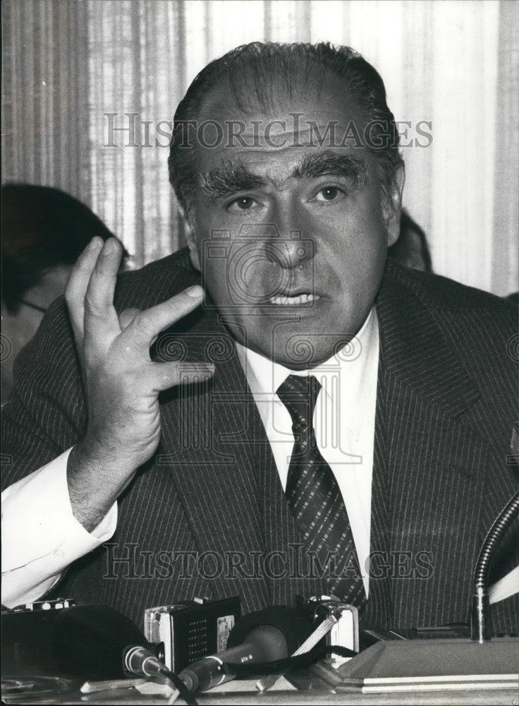 1988 President Julio Sanguinetti Uruguay  - Historic Images
