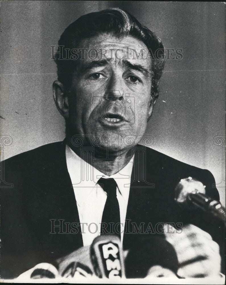 1973 Press Photo Radical Socialist Leader Jean-Jacques Servan-Schreiber - Historic Images