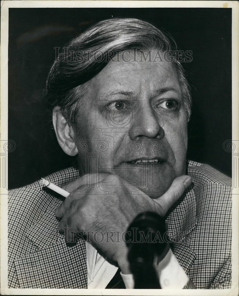 1978 Helmut Schmidt UN General Assembly Disarmament - Historic Images