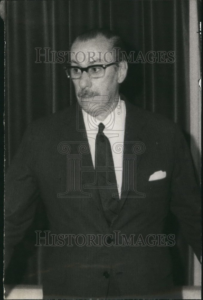 Press Photo Gen Roja Silvio of Argentina - Historic Images