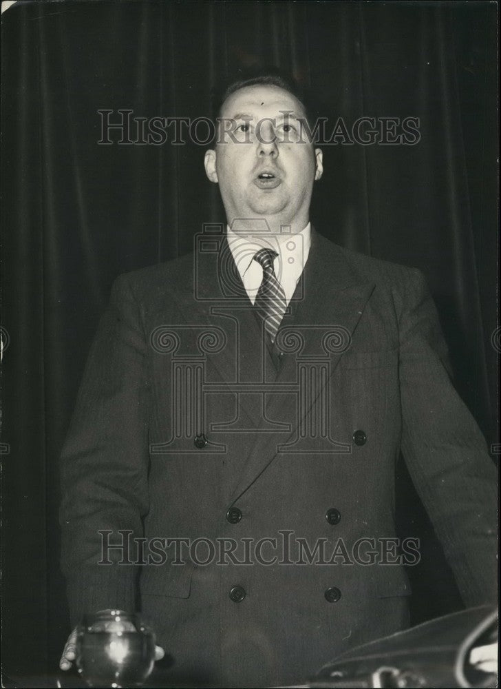 1959 Press Photo M. Maurice-Rene Siomonnet,French politician - KSB48499 - Historic Images