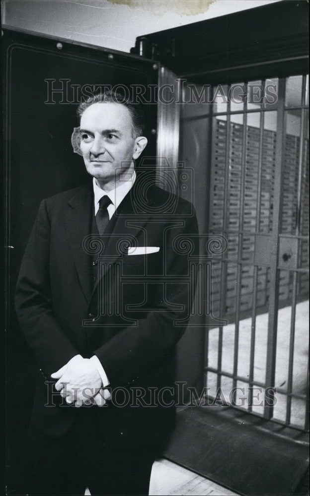 1974, Italian Banker Michele Sindona - KSB48561 - Historic Images