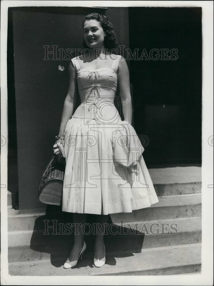 Press Photo Tennis star Dolly Seixas - Historic Images