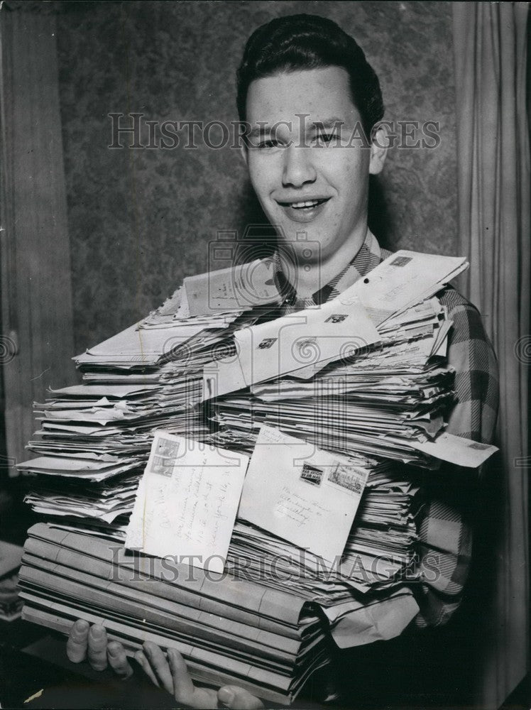 Press Photo Heiner Burns families letters vacation American Field Service - Historic Images