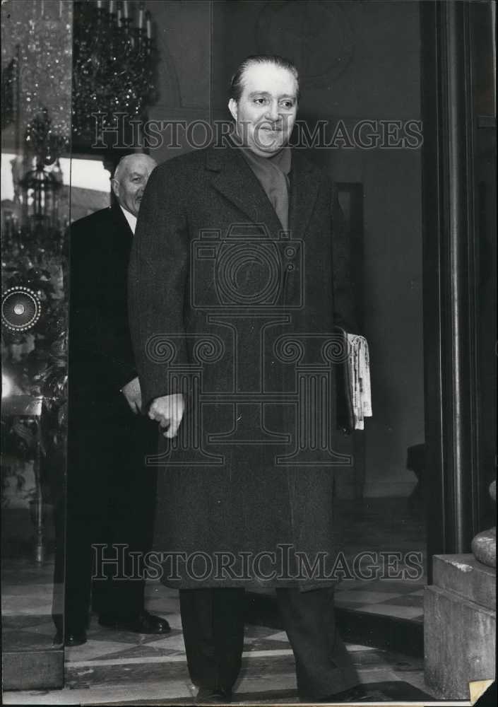 1958, Mr. Segalat, Former Secretary of French Government - KSB48917 - Historic Images