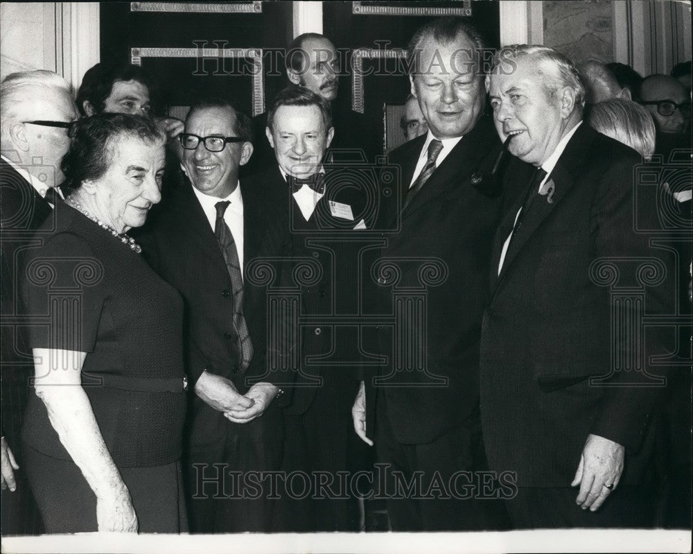 Press Photo Israeli Prime Minister "Mrs Golda Mier" - KSB49243 - Historic Images