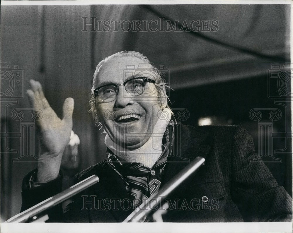 1975 Press Photo Rocco, scar Fone at senate hearings - KSB49365 - Historic Images
