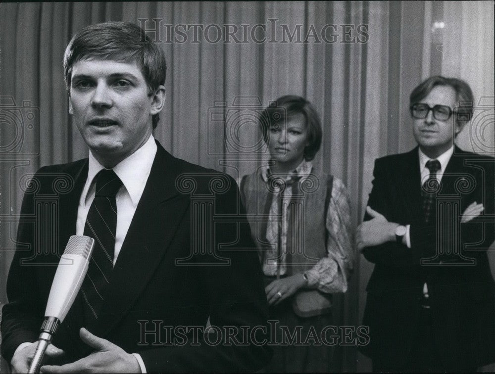 Press Photo Hanns Eberhard schleyer has been sworn in as state secretary-Historic Images