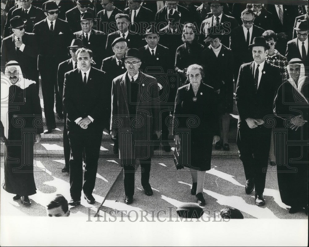1969, Funeral of Mr. Levi Eshkol - KSB49461 - Historic Images