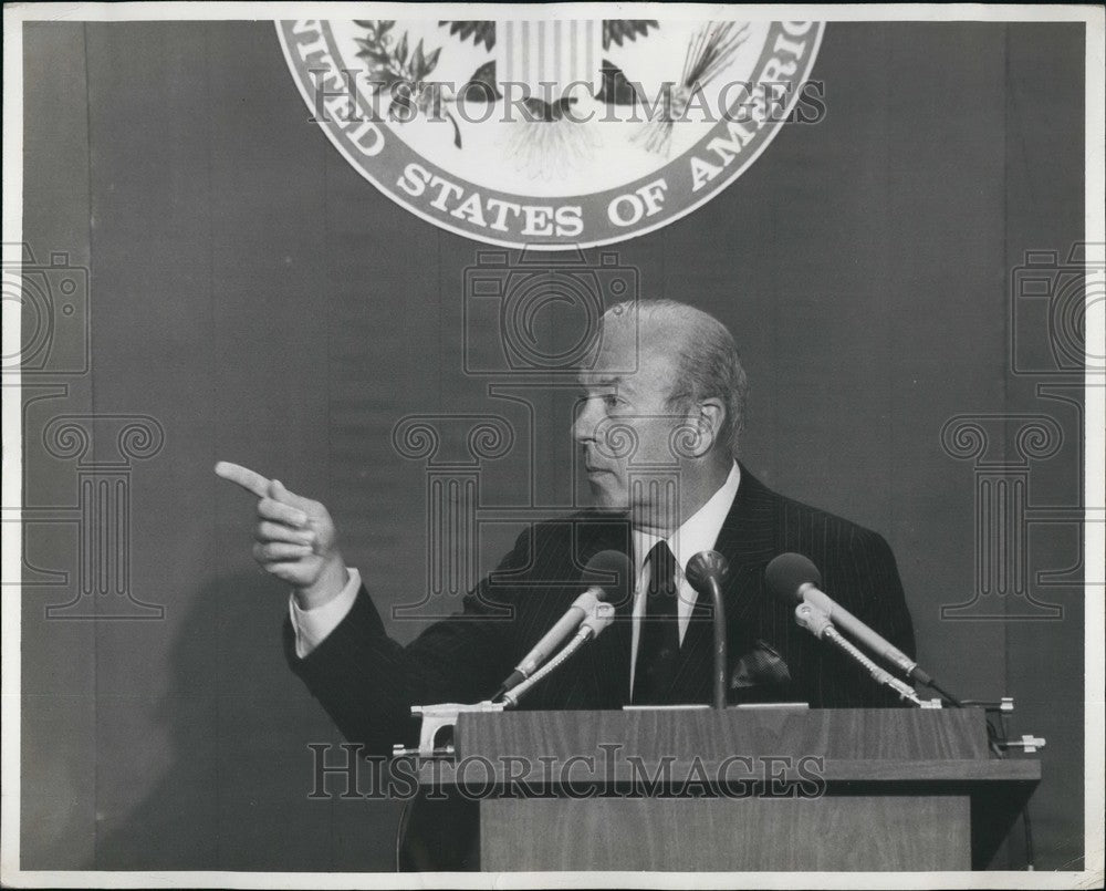 1982 Press Photo George Schultz secreter of state. Washington D.c - KSB49547 - Historic Images