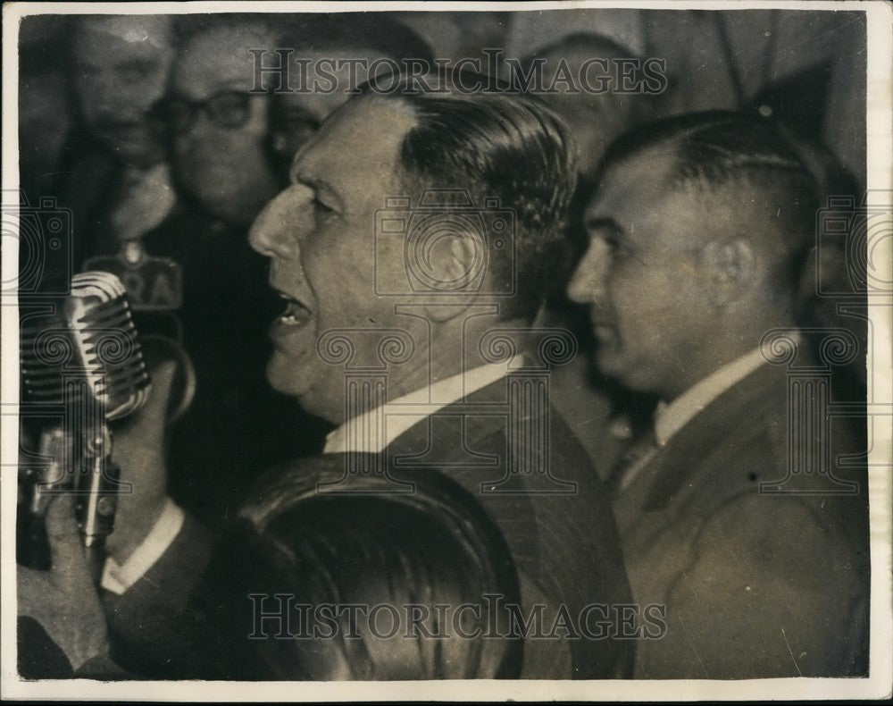 1955 President Peron of Argentina  - Historic Images