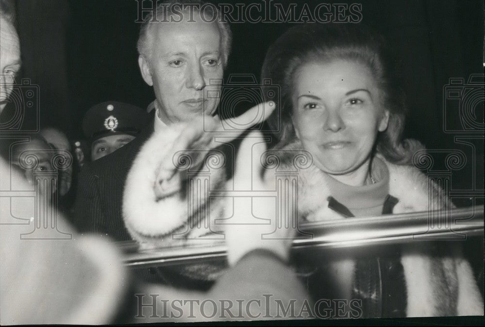 1975 Press Photo President Maria Estela Martinez de Peron - Historic Images