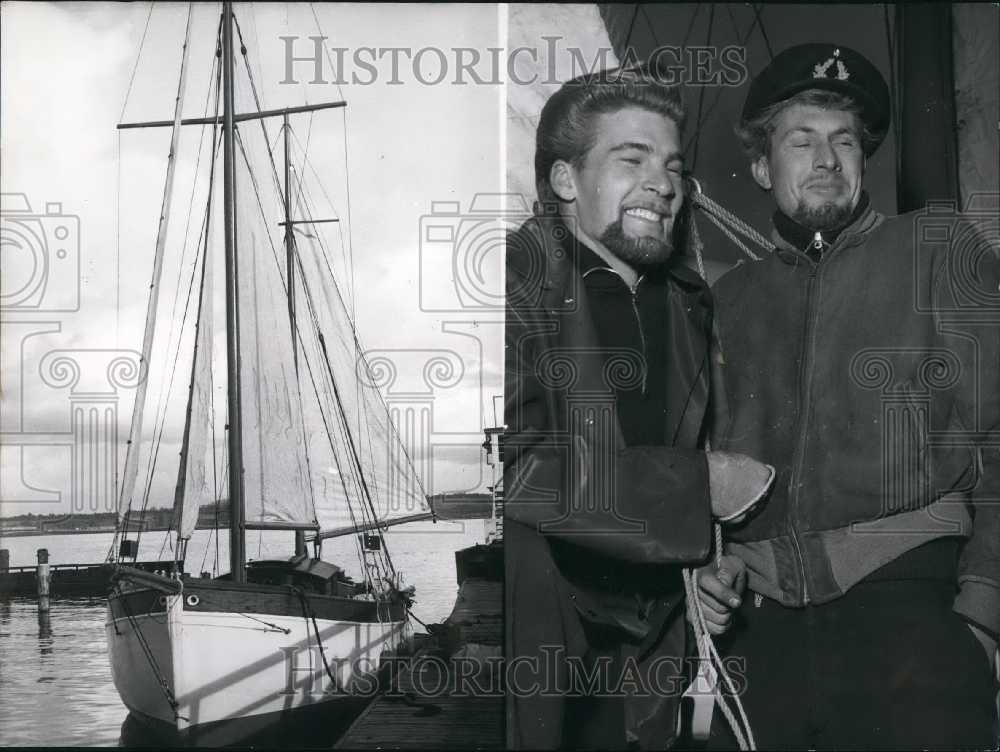Press Photo Milton Blair and Rick Paschal - Historic Images