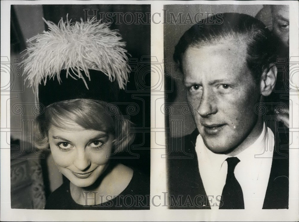 1959 Model Sandra Paul & Robin Douglas - Historic Images