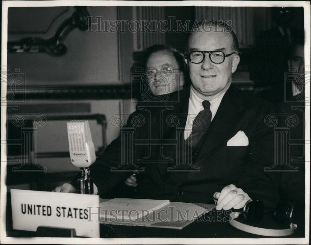 Press Photo Morehead Patterson Of United States At H-Talks In London - KSB49881 - Historic Images