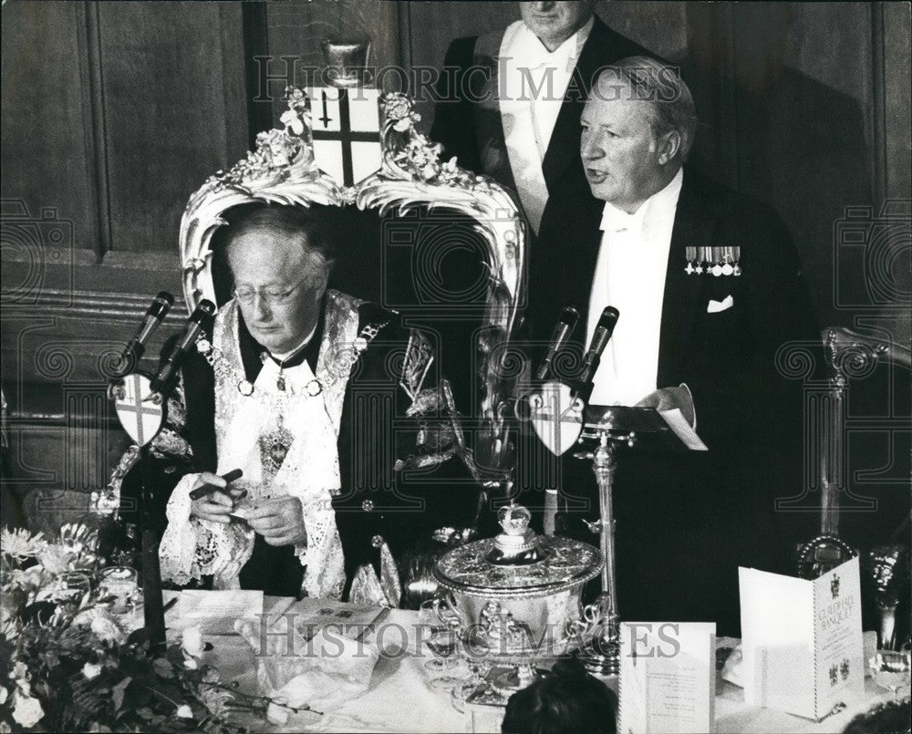 1973 Lord Mayor&#39;s Banquet At Guildhall - Historic Images