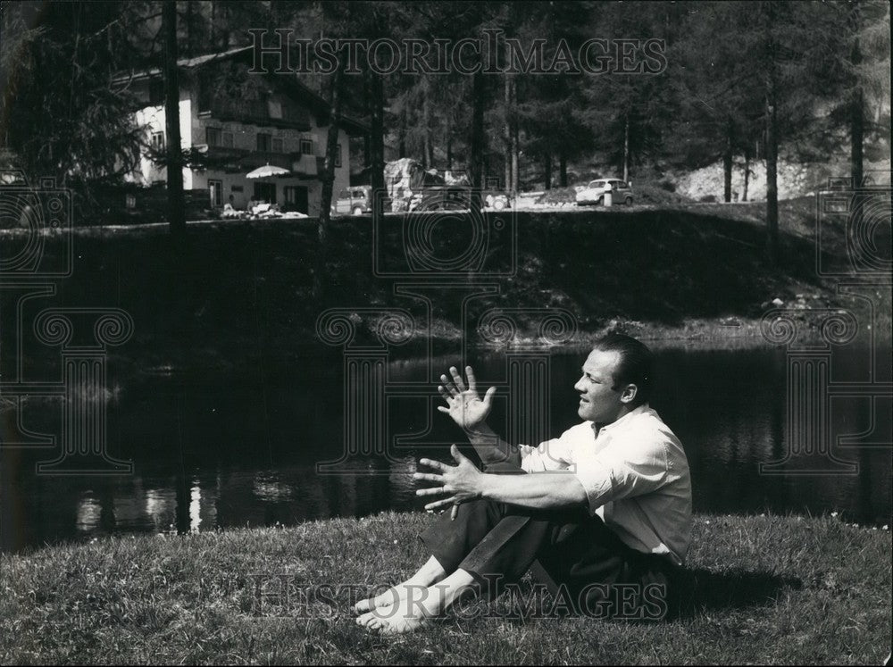 Press Photo A. Colli, the Hercules of the Dolomites - KSB49947 - Historic Images