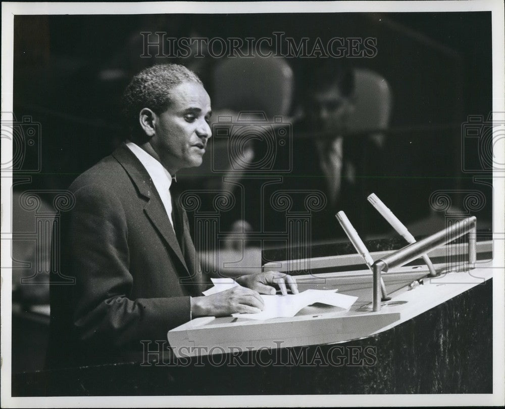 1960, H.E. Tesehafi Teezaz Aklilu Habte Wold Ethiopia Deputy Minister - Historic Images