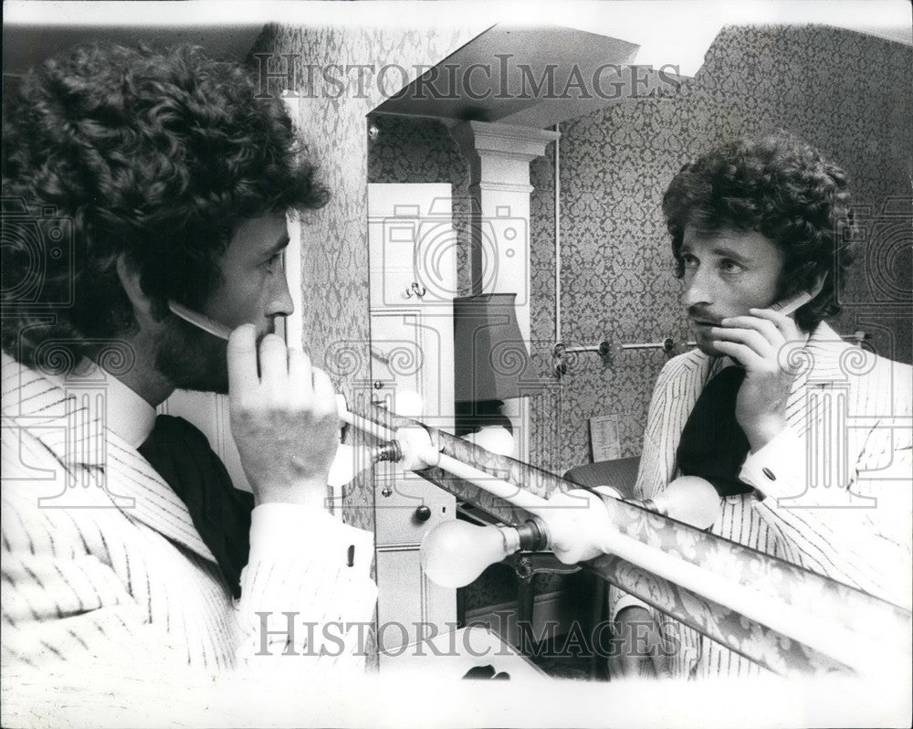 Press Photo Robert Powell star Jesus Christ new epic film Travesties - Historic Images