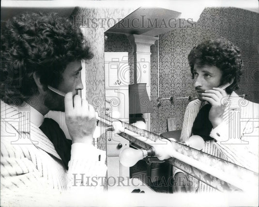 Press Photo Robert Powell star Jesus Christ new epic film Travesties - Historic Images