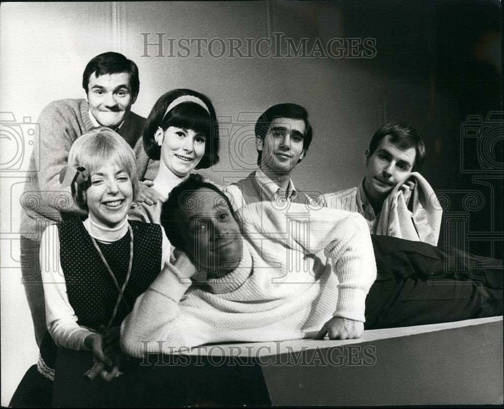 1968 Press Photo You're Good Man Charlie Brown Courtney Lane Don Potter Anderson-Historic Images