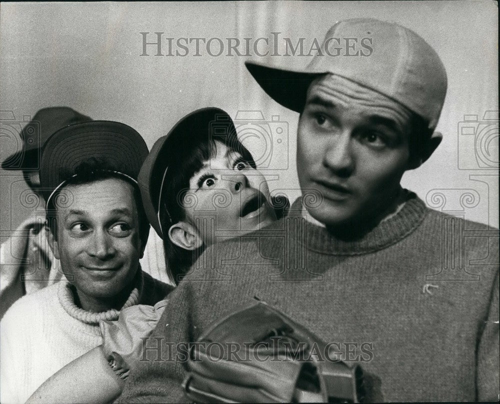 1968 Press Photo You're Good Man Charlie Brown Don Potter Lucy David Anderson - Historic Images