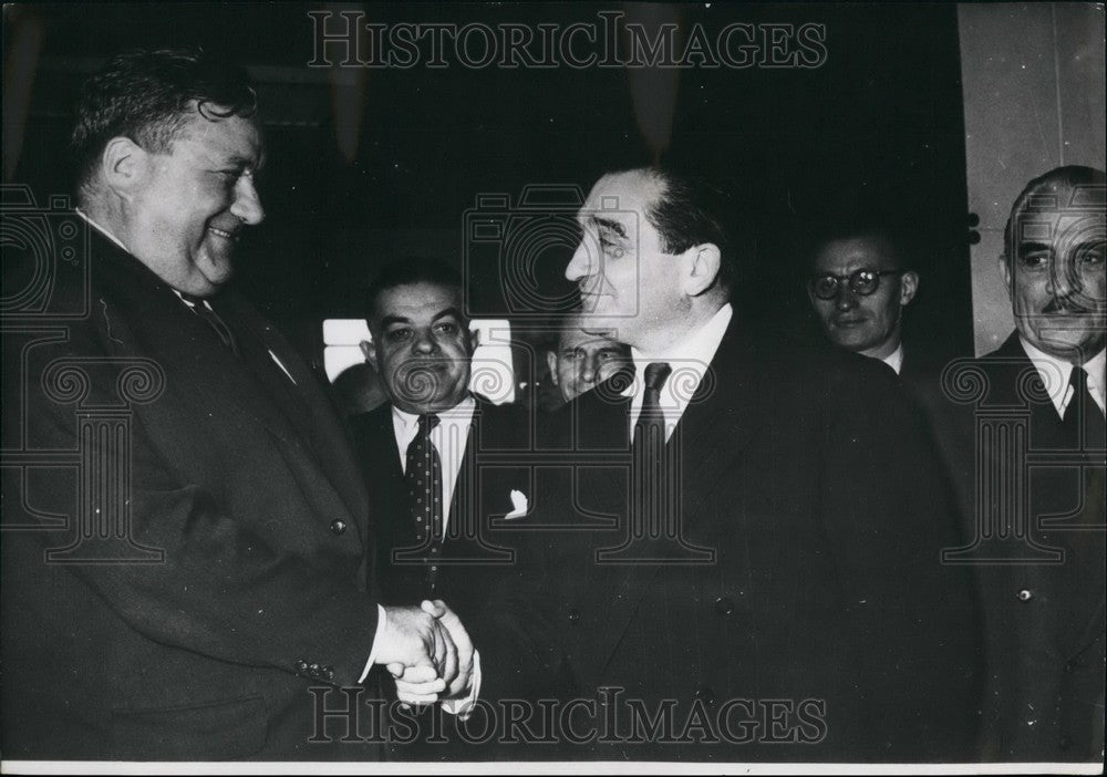 1954 Press Photo Guido Schndt German Delegate to the council of Europe - Historic Images