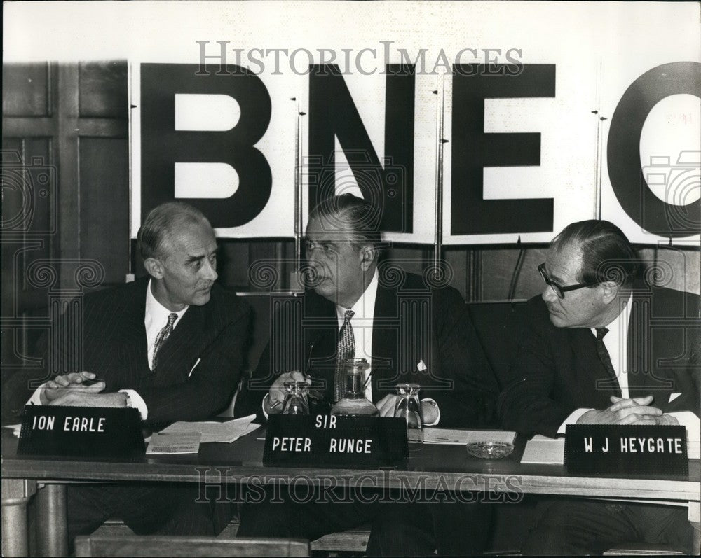 1968 British National Export Council New Chairman Peter Runge - Historic Images
