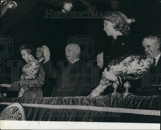 1974 Press Photo Dona Carmen Polo De Franco & Prince Don Juan Carlos - KSB50619 - Historic Images