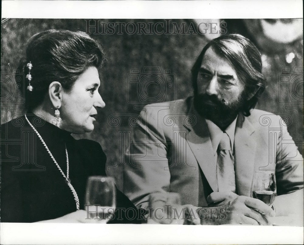 1972 Gregory Peck At Variety Banquet - Historic Images