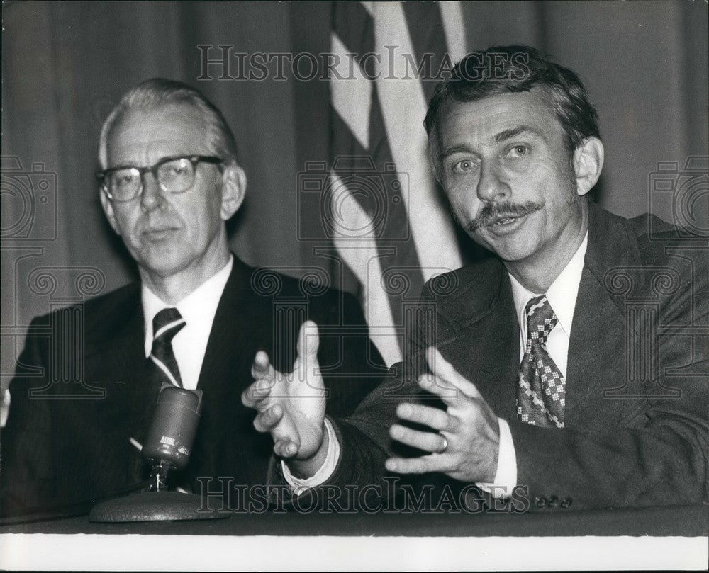 1974, Skylab Astronaut,Dr. Owen K. Garriott &amp; Dr. James. C. Fletcher - Historic Images