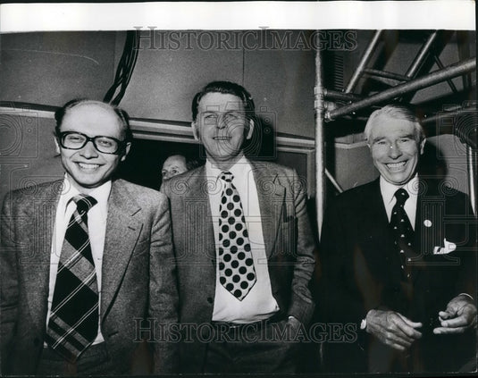 1976 Per Ahlmark,Thorbjoern Faelldin & Gosta Bohman - Historic Images