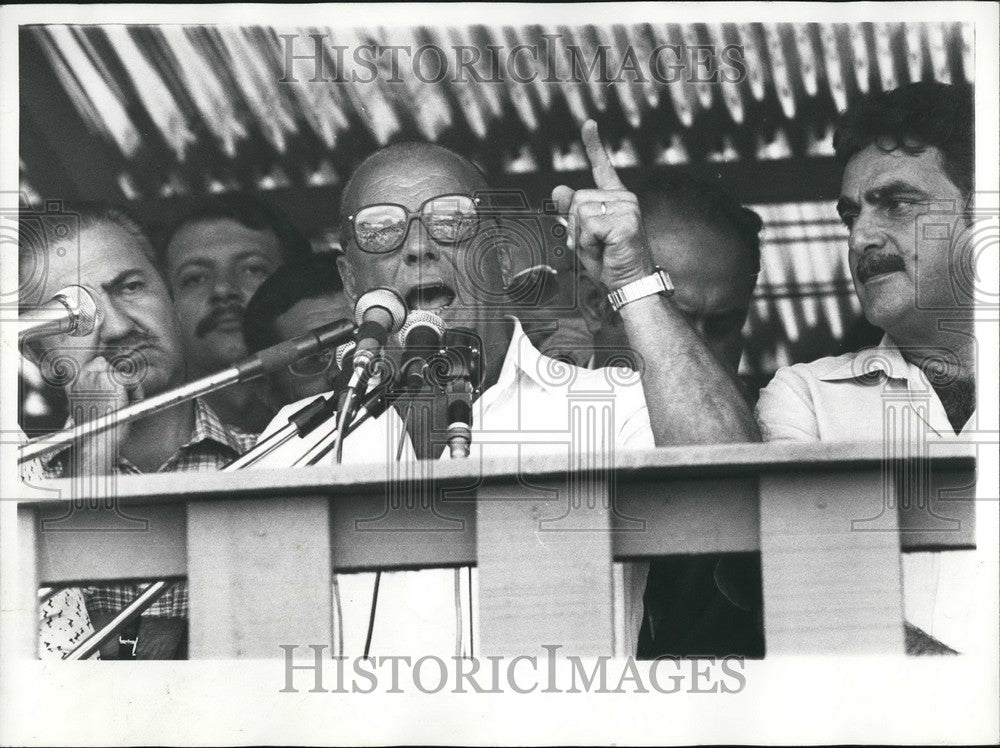 1981 Press Photo pledge proceed Abertura Campo Grande Capital State cattle - Historic Images