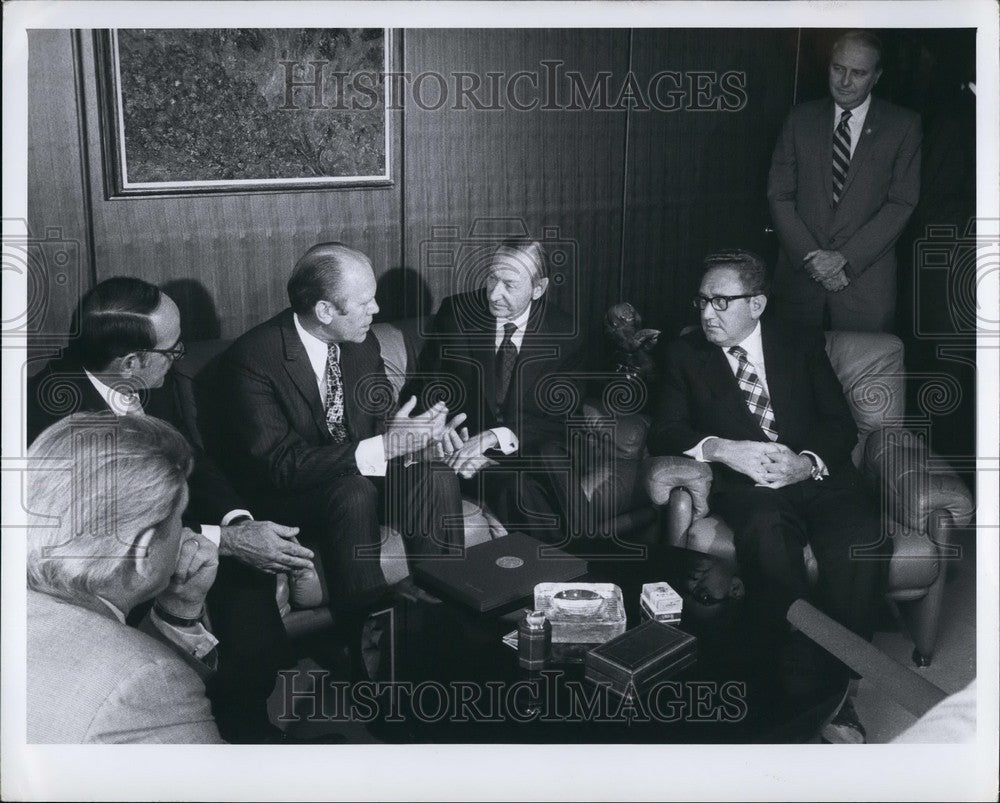 1974 President of the United States Gerald R. Ford Visits The UN - Historic Images