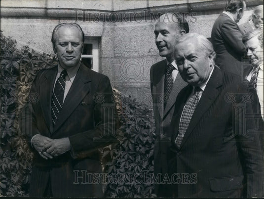 1975 Press Photo President Gerald Ford - Historic Images