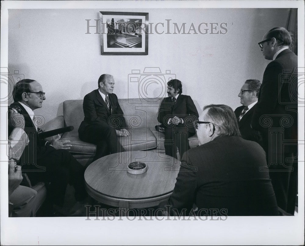 1974 Press Photo President Gerald Ford at UN - KSB51217 - Historic Images