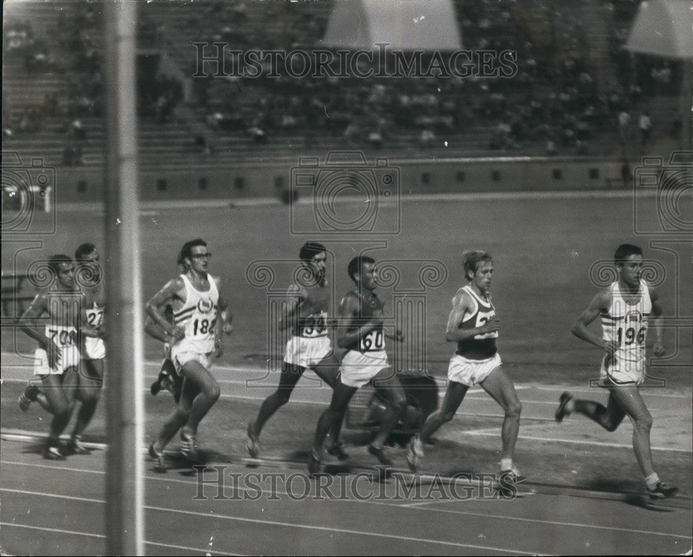 1969 Press Photo Ian Stewart 5,000 meters race European Athletics Championships-Historic Images