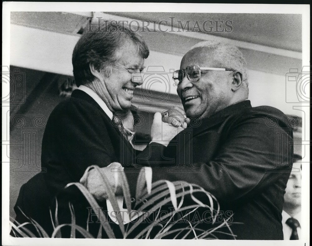 Press Photo Jimmy Carter Dr. King Sr. - Historic Images