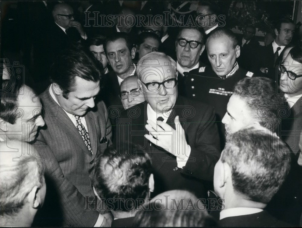 Press Photo Italian President Giuseppe Saragat - KSB52213 - Historic Images