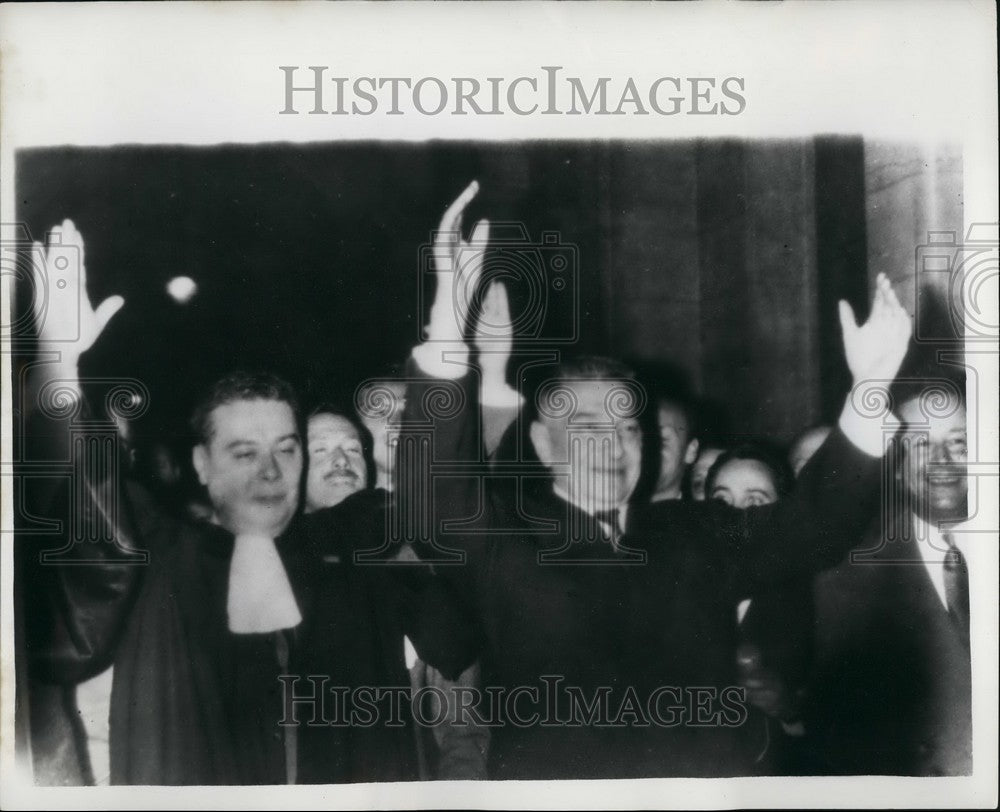 1962 Press Photo Ex-General Salan Spared Death Penalty in Paris - Historic Images