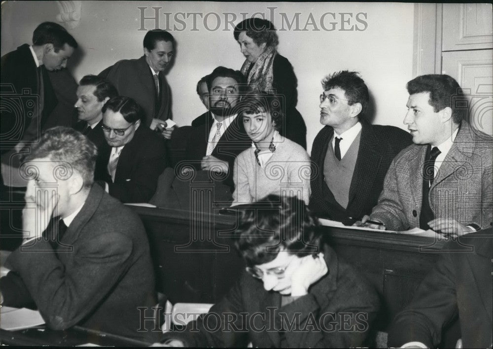 1958 Trial of Jacques Sermeus &amp; Jean Claude Vivier for Murder - Historic Images