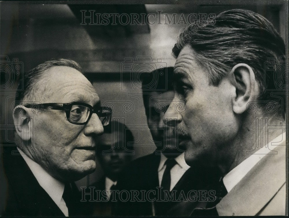 1968 Professor Michaud Completes 4th French Heart Transplant - Historic Images