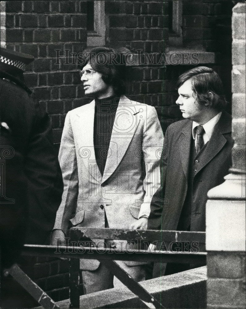 1974 Pakistani, Ather Nassen Handcuffed to a Detective - Historic Images