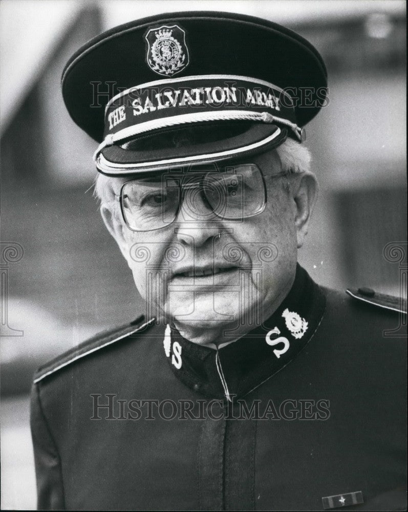 1980, Commissioner John Needham Britain's new salvation army leader - Historic Images